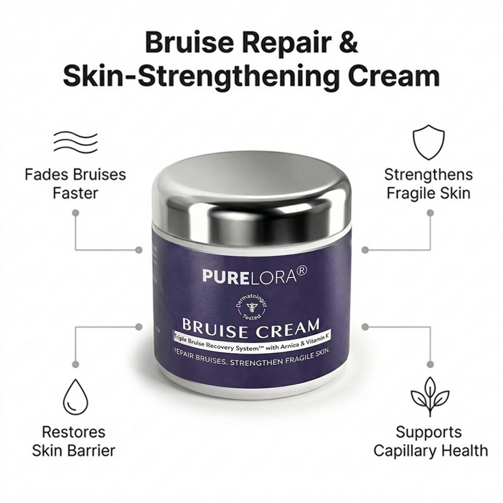 💥100K+ SOLD💕- 𝐏𝐮𝐫𝐞𝐥𝐨𝐫𝐚® Bruise Repair & Skin-Strengthening Cream