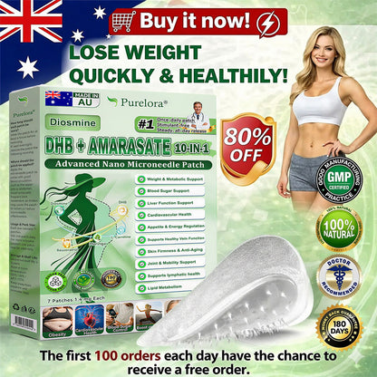 🇦🇺 <𝐍𝐞𝐰 𝐈𝐦𝐩𝐫𝐨𝐯𝐞𝐝 𝐅𝐨𝐫𝐦𝐮𝐥𝐚> 𝐏𝐮𝐫𝐞𝐥𝐨𝐫𝐚® 𝐌𝐞𝐭𝐚𝐛𝐨𝐥𝐢𝐜 𝐌𝐚𝐭𝐫𝐢𝐱 ☺️ 𝐃𝐇𝐁 + 𝐀𝐦𝐚𝐫𝐚𝐬𝐚𝐭𝐞 𝟏𝟎-𝐢𝐧-𝟏 𝐍𝐚𝐧𝐨 𝐌𝐢𝐜𝐫𝐨𝐧𝐞𝐞𝐝𝐥𝐞 𝐏𝐚𝐭𝐜𝐡