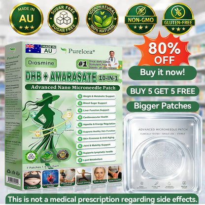🇦🇺 <𝐍𝐞𝐰 𝐈𝐦𝐩𝐫𝐨𝐯𝐞𝐝 𝐅𝐨𝐫𝐦𝐮𝐥𝐚> 𝐏𝐮𝐫𝐞𝐥𝐨𝐫𝐚® 𝐌𝐞𝐭𝐚𝐛𝐨𝐥𝐢𝐜 𝐌𝐚𝐭𝐫𝐢𝐱 ☺️ 𝐃𝐇𝐁 + 𝐀𝐦𝐚𝐫𝐚𝐬𝐚𝐭𝐞 𝟏𝟎-𝐢𝐧-𝟏 𝐍𝐚𝐧𝐨 𝐌𝐢𝐜𝐫𝐨𝐧𝐞𝐞𝐝𝐥𝐞 𝐏𝐚𝐭𝐜𝐡