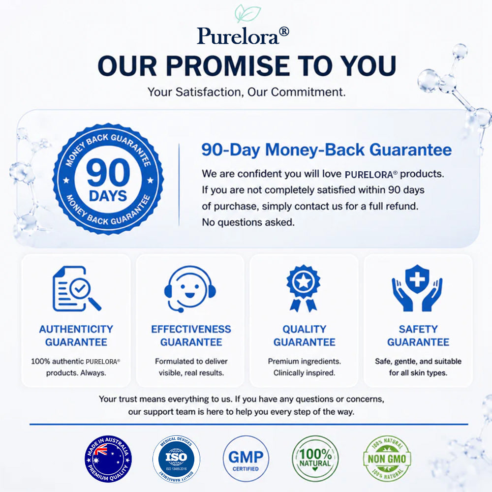 🍀Made in AU•💯 180-Day Guarantee---Purelora®2-in-1 Microneedle & Hydrocolloid Patch| Removes Raised Moles, Acne, Flat Warts & Skin Tags | Helps Improve Wrinkles, Scars & Blemishes | Invisible Patches for Face & Body