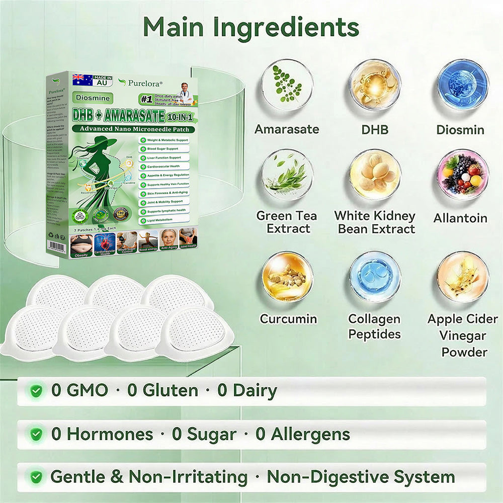 🇦🇺 <𝐍𝐞𝐰 𝐈𝐦𝐩𝐫𝐨𝐯𝐞𝐝 𝐅𝐨𝐫𝐦𝐮𝐥𝐚> 𝐏𝐮𝐫𝐞𝐥𝐨𝐫𝐚® 𝐌𝐞𝐭𝐚𝐛𝐨𝐥𝐢𝐜 𝐌𝐚𝐭𝐫𝐢𝐱 ☺️ 𝐃𝐇𝐁 + 𝐀𝐦𝐚𝐫𝐚𝐬𝐚𝐭𝐞 𝟏𝟎-𝐢𝐧-𝟏 𝐍𝐚𝐧𝐨 𝐌𝐢𝐜𝐫𝐨𝐧𝐞𝐞𝐝𝐥𝐞 𝐏𝐚𝐭𝐜𝐡