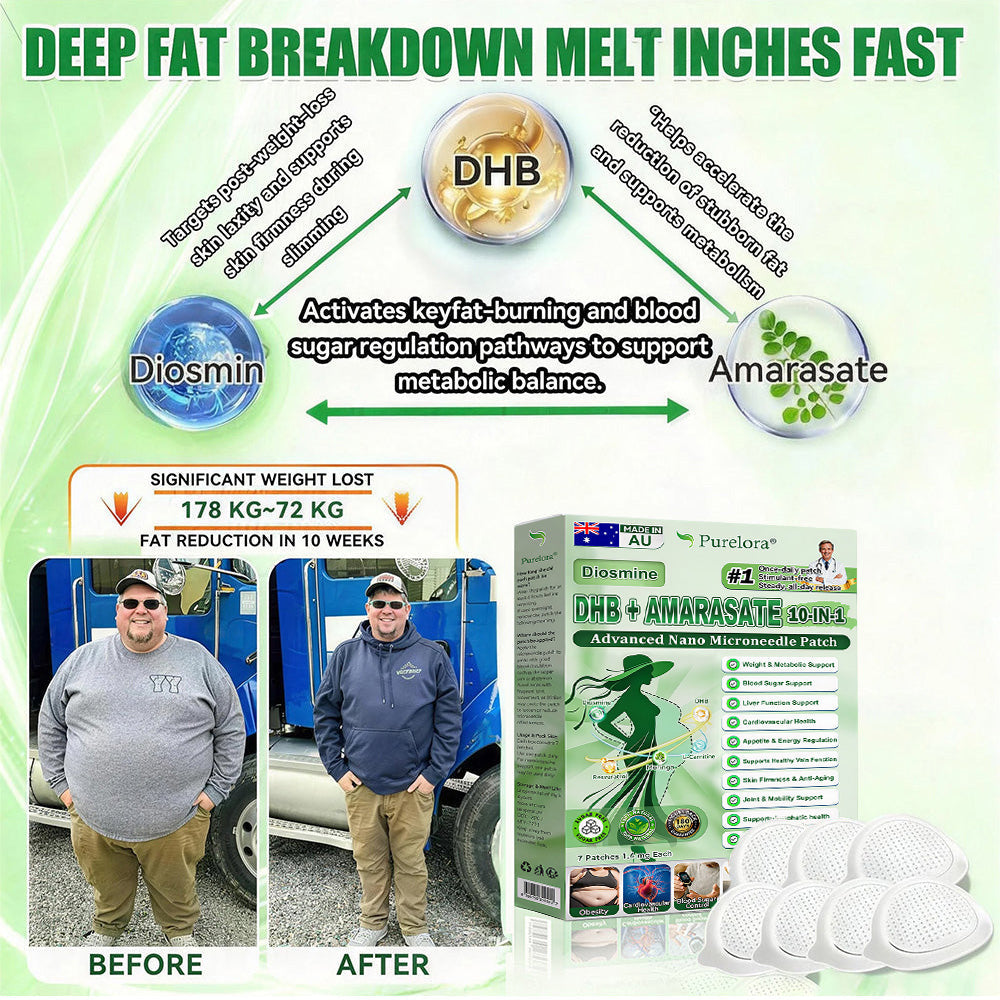 🇦🇺 <𝐍𝐞𝐰 𝐈𝐦𝐩𝐫𝐨𝐯𝐞𝐝 𝐅𝐨𝐫𝐦𝐮𝐥𝐚> 𝐏𝐮𝐫𝐞𝐥𝐨𝐫𝐚® 𝐌𝐞𝐭𝐚𝐛𝐨𝐥𝐢𝐜 𝐌𝐚𝐭𝐫𝐢𝐱 ☺️ 𝐃𝐇𝐁 + 𝐀𝐦𝐚𝐫𝐚𝐬𝐚𝐭𝐞 𝟏𝟎-𝐢𝐧-𝟏 𝐍𝐚𝐧𝐨 𝐌𝐢𝐜𝐫𝐨𝐧𝐞𝐞𝐝𝐥𝐞 𝐏𝐚𝐭𝐜𝐡
