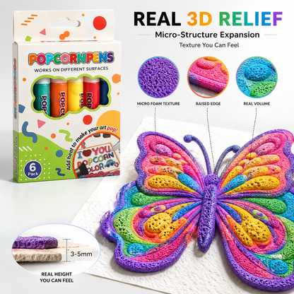 🇦🇺Last Day Promotion 60% OFF丨IEY® 🖍️3D Relief Art Pen – Turn Flat Drawings Into Touchable 3D Art🪄