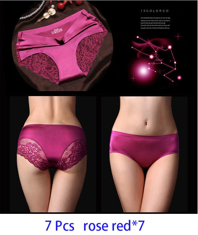7 Pcs rose red